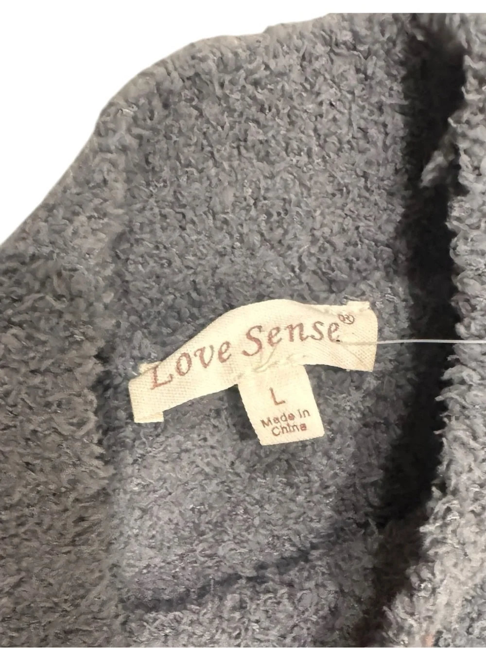 Love Sense Gray Soft Knit Cozy Lounge Set Large NWT - Picture 8 of 10